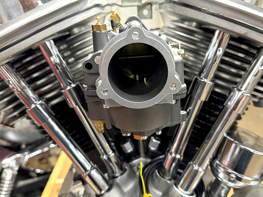 HARLEY Bendix Luftfilter-Vergaser-Adapter für Shorty-Vergaser Passend für 0- Custom, Anwendung für Shorty, S&S