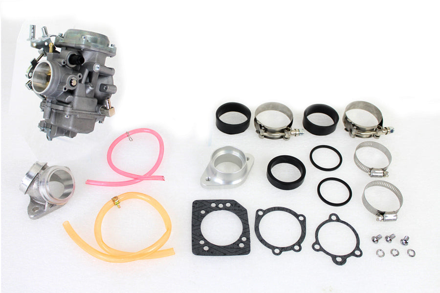 HARLEY 40mm CV Vergaser Kit Passend für 1978-1984 FL, 1970-1984 FX,