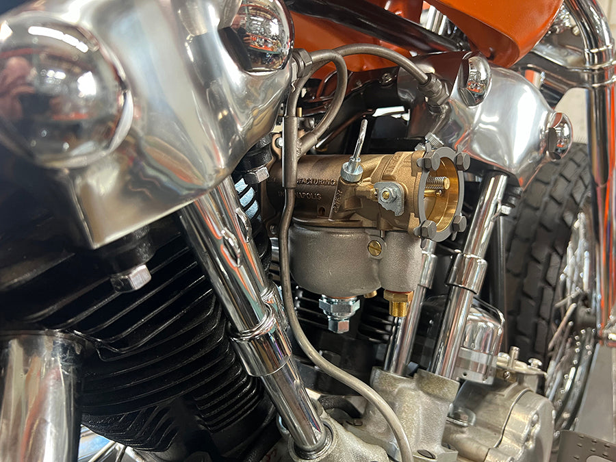 HARLEY Linkert M-74 Vergaserbaugruppe Passend für 1941-1965 FL,