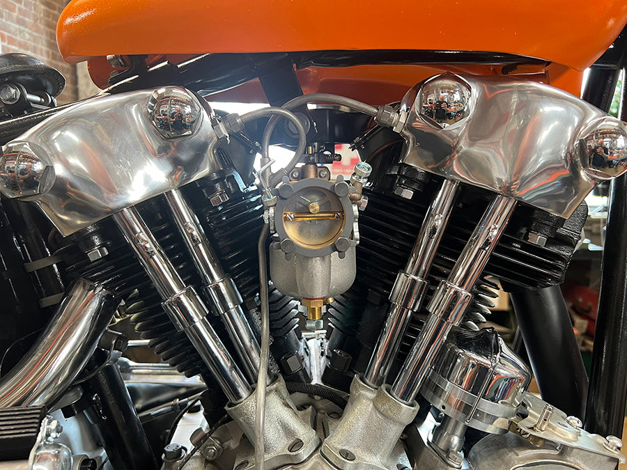 HARLEY Linkert M-74 Vergaserbaugruppe Passend für 1941-1965 FL,