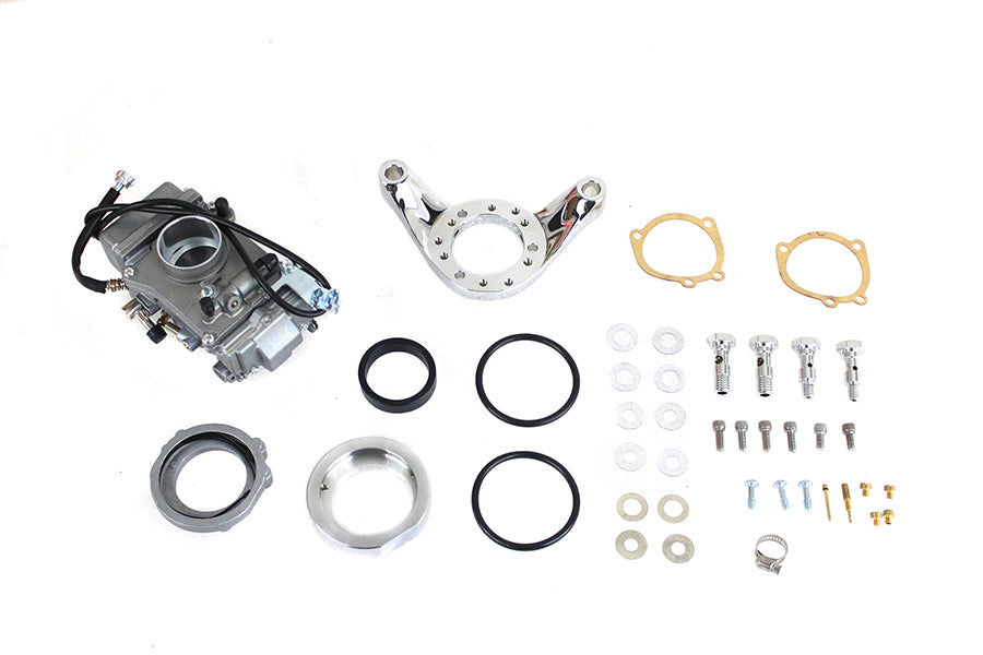 HARLEY OKO 42mm Flatslide Vergaser-Kit passend für 1993-2017 FLST, 1993-2017 FXST,