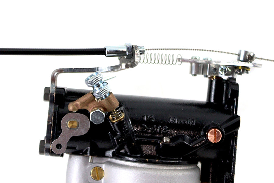 HARLEY Linkert Gaszug-Halterung Passend für 1936-1948 EL,   1937-1948 U,   1941-1965 FL,