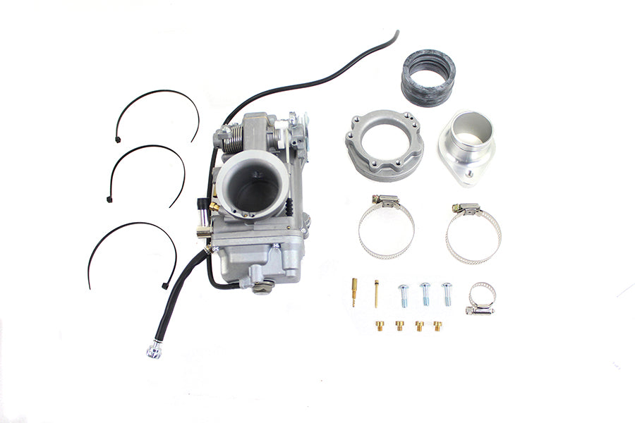 HARLEY OKO 42mm Gleichzugvergaser-Kit Passend für 1966-1984 FL,   1971-1984 FX,   1966-1984 XL,