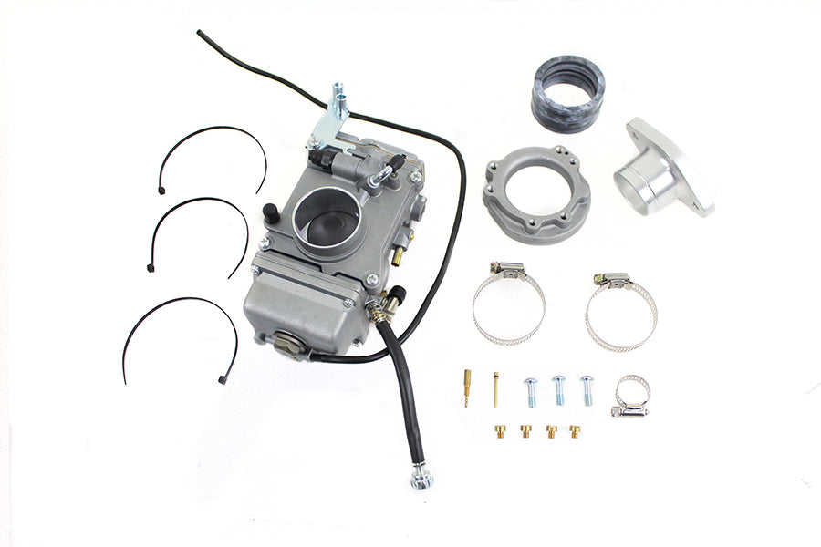HARLEY OKO 42mm Gleichzugvergaser-Kit Passend für 1966-1984 FL,   1971-1984 FX,   1966-1984 XL,
