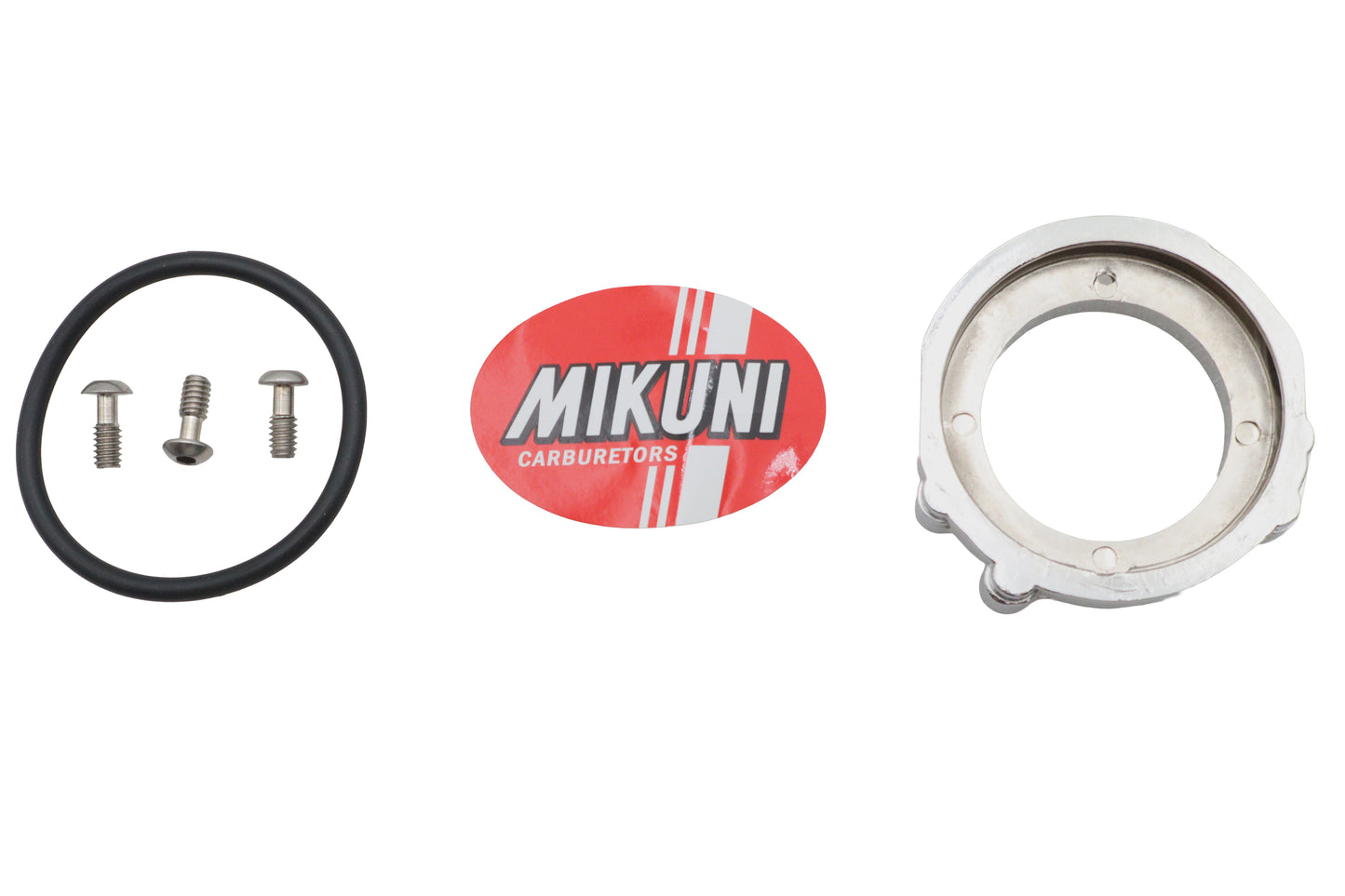 MIKUNI AIRBOX ADAPTER KIT, CHROME