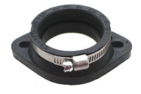HARLEY Mikuni Flanschadapter früh 45mm Schwarz Passt 0- Custom, Anwendung für frühen Mikuni 45mm Vergaser