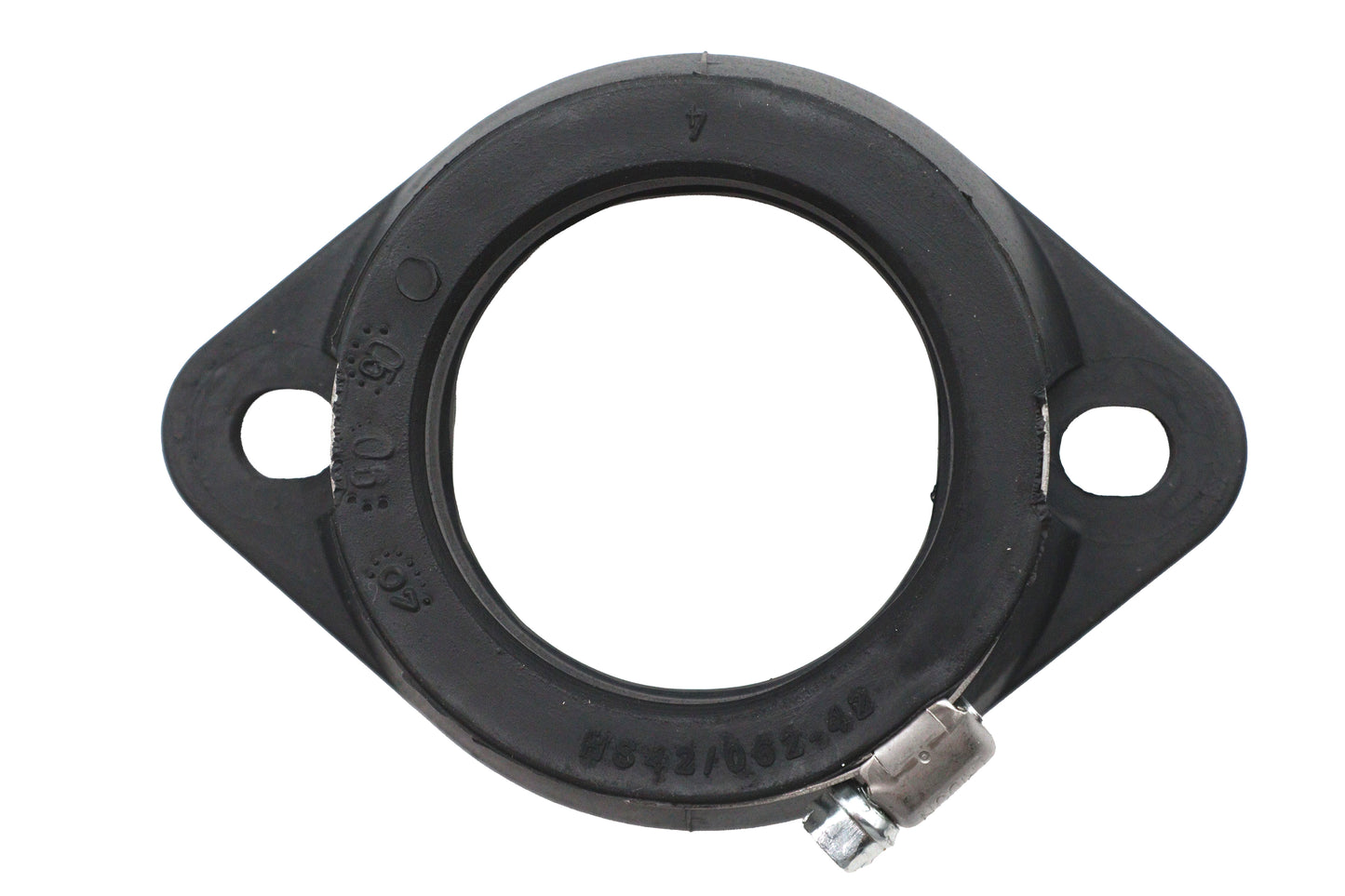 HARLEY Mikuni Flansch Adapter 42mm Schwarz Passend für 0- Custom, Anwendung für Mikuni 42mm Vergaser 0-