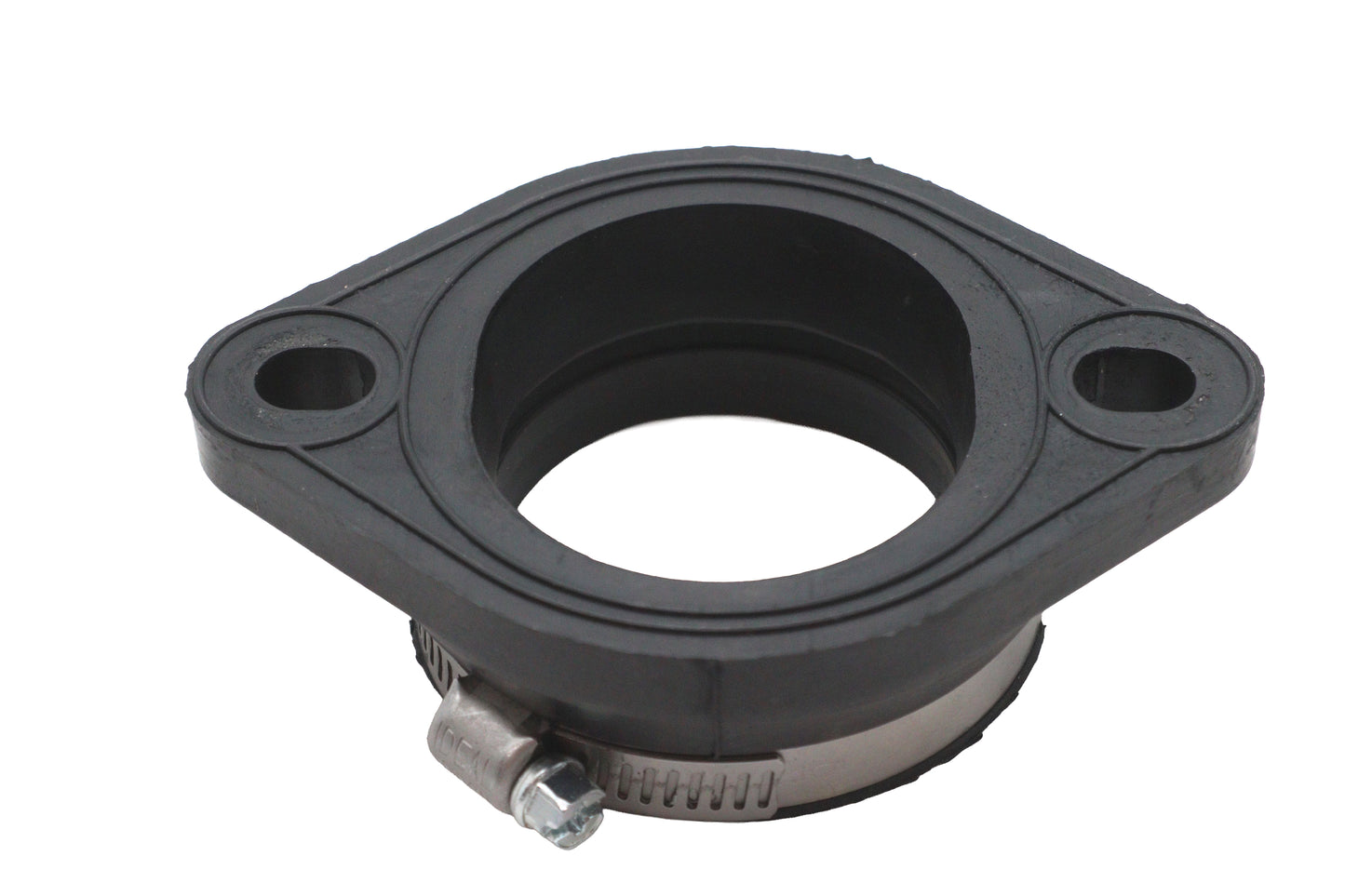 HARLEY Mikuni Flansch Adapter 42mm Schwarz Passend für 0- Custom, Anwendung für Mikuni 42mm Vergaser 0-