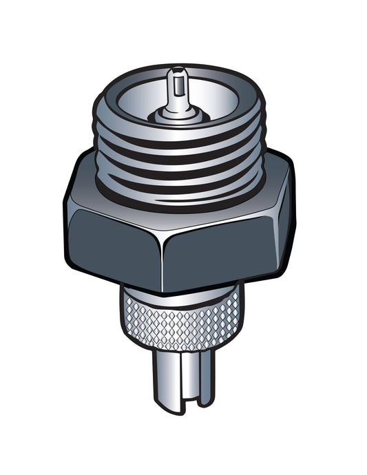 HARLEY OKO Shorty Drain Valve Fits 0-  Custom, application for S&S and OKO shorty carburetors