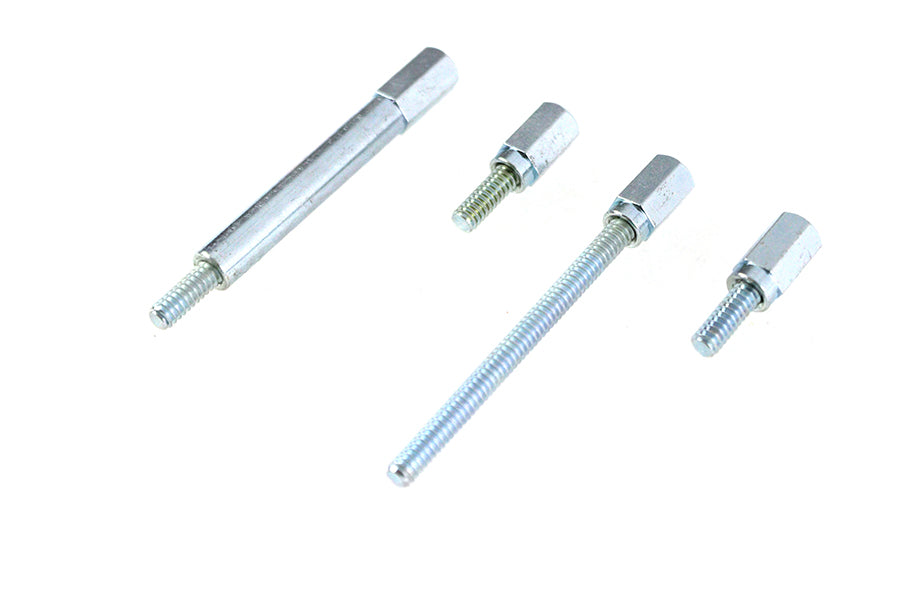 HARLEY Shorty Float Bowl Screw Set Zinc fits 0-  Replacement, application for S&S E Carburetor