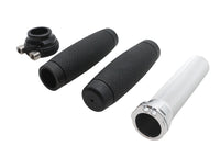 HARLEY Ultima Gasgriff-Baugruppe Schwarz Passend für 1974-1984 FX, 1974-1984 FL, 1974-UP XL, 1979-2007