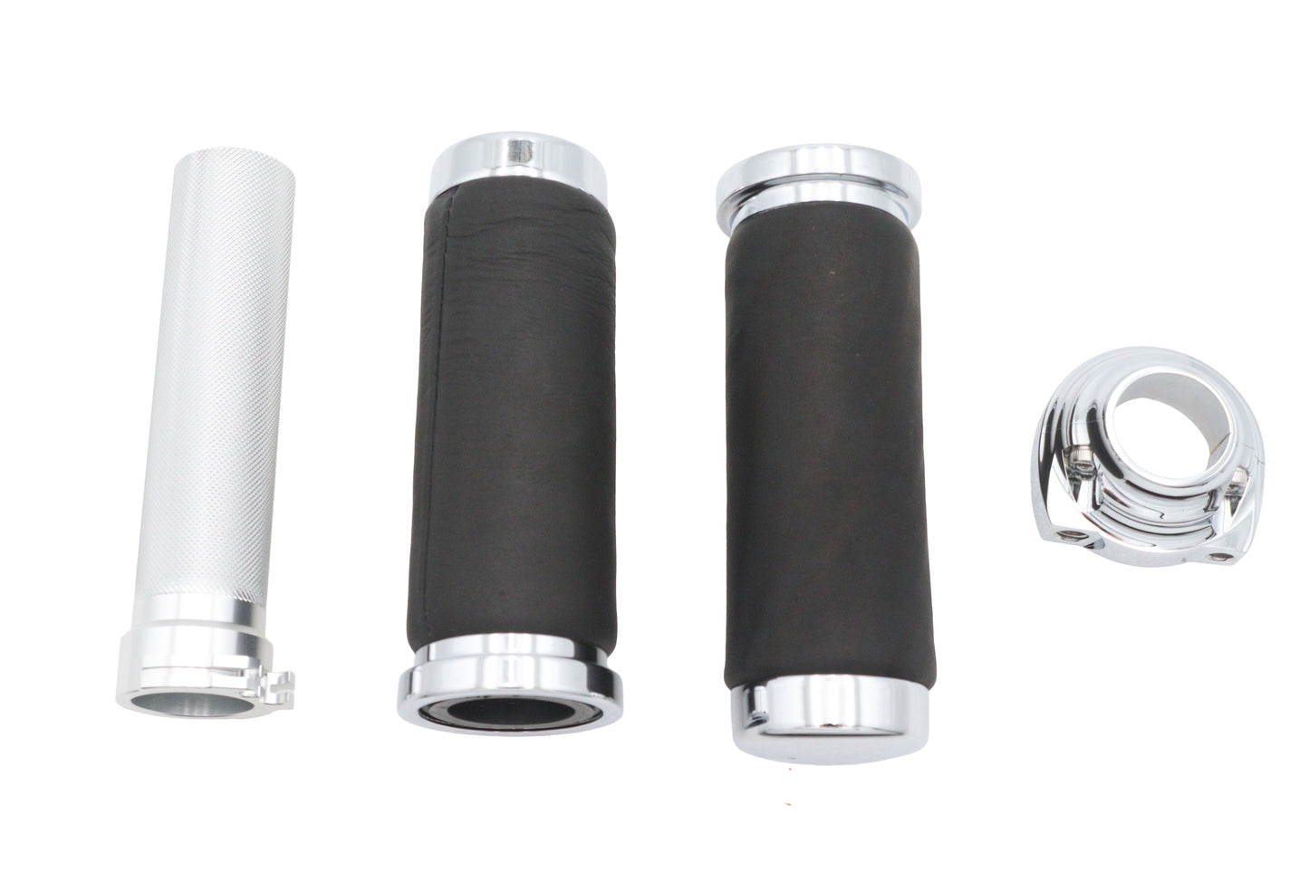 HARLEY Ultima Gasgriff-Baugruppe Chrom Passend für 1974-1984 FX, 1974-1984 FL, 1974-UP XL, 1979-200