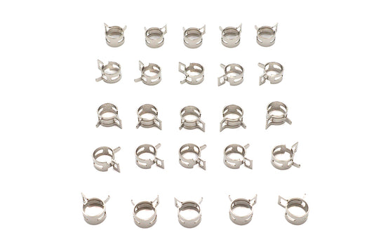 HARLEY Nickel Plated Oil Line Hose Clamp Fits 0-  Custom, application