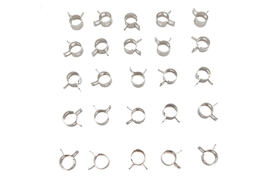 HARLEY Nickel Plated Oil Line Hose Clamp Fits 0-  Custom, application