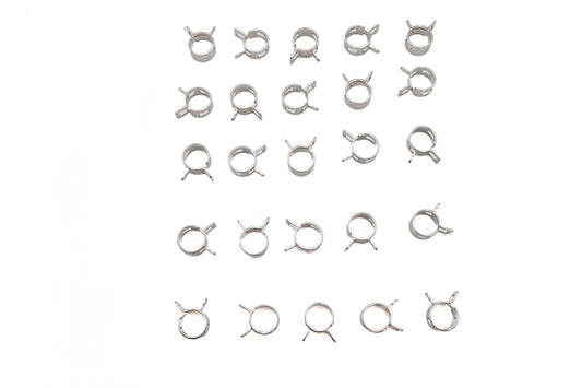 HARLEY Nickel Plated Oil Line Hose Clamp Fits 0-  Custom, application
