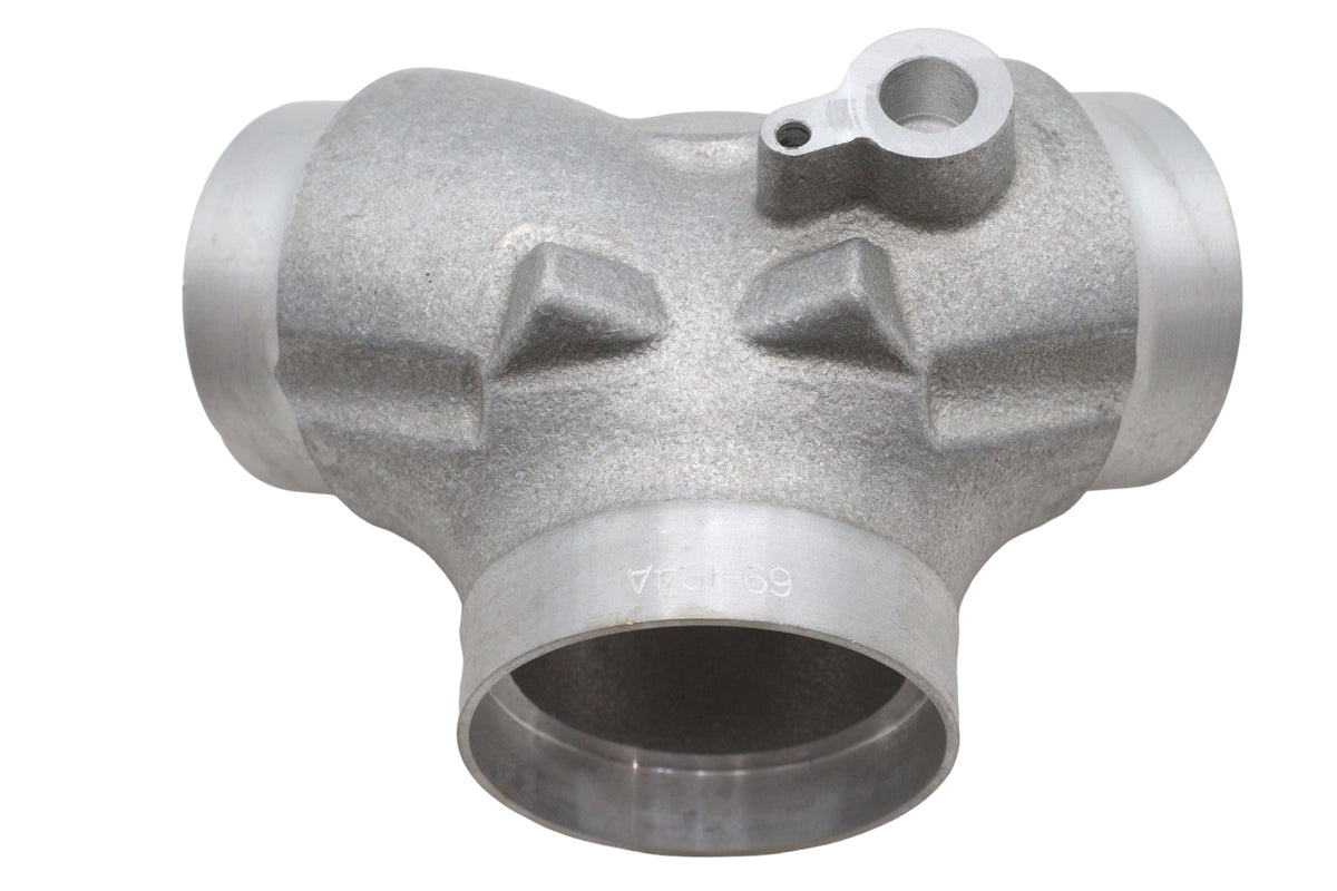 45mm Mikuni Spigot Mount Manifold Natural FLT 1984-1999 Ultima 120, 127 CI EVO & S&S 100" EVO