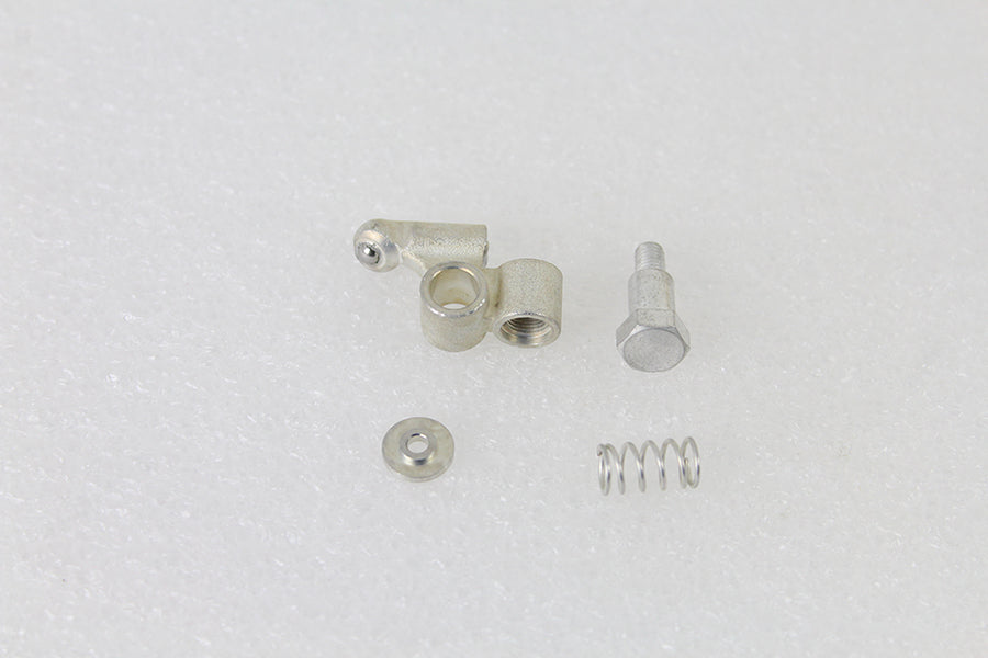 HARLEY Linkert Vergaser Nadelventil Hebel Set Cadmium beschichtet Passend für 1941-1948 FL, 1936-1952 W,