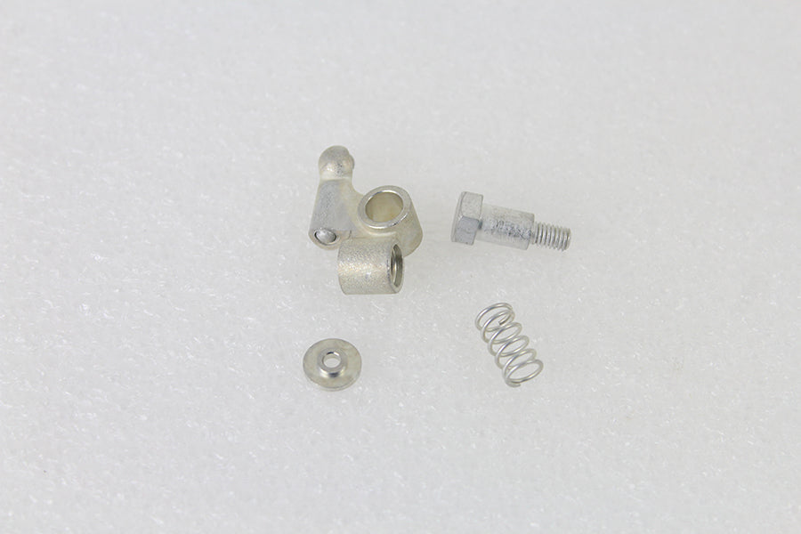 HARLEY Linkert Vergaser Nadelventil Hebel Set Cadmium beschichtet Passend für 1941-1948 FL, 1936-1952 W,