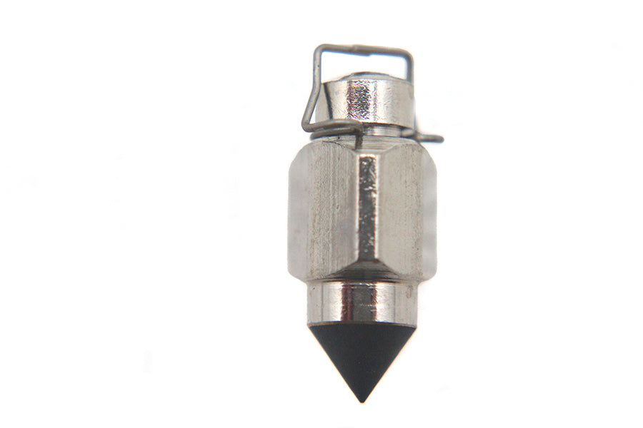 HARLEY Keihin Vergaser Schwimmerventil mit Clip Passend für 1976-1982 FL, 1976-1982 FX, 1982-1983 FXR,