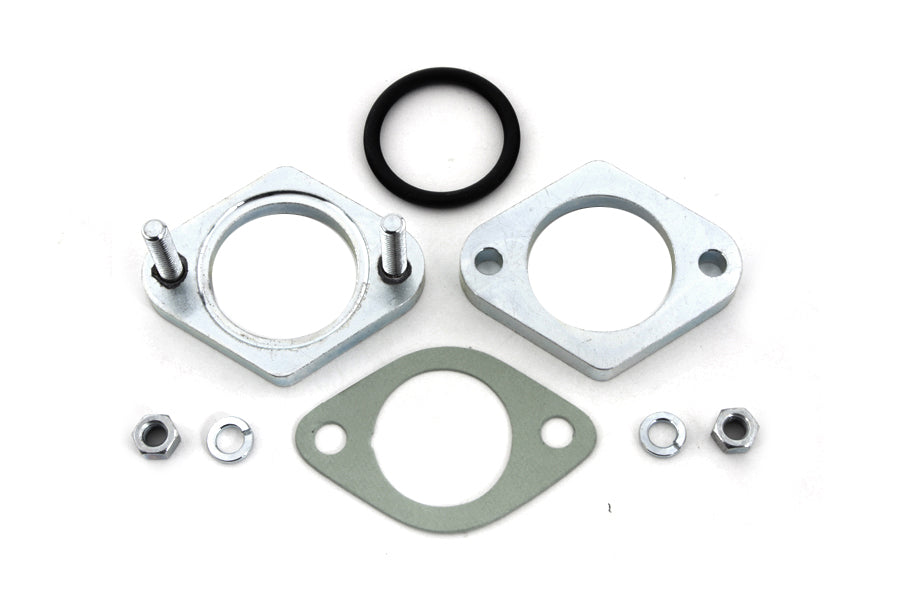 HARLEY Dell'Orto Spigot Vergaseradapter passend für 0- Custom, Anwendung für 38mm Vergaser
