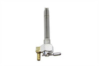 HARLEY Pingel Metric Hex Petcock Down Spigot without Nut Polished fits 1965-1974 FL,  1971-1974 FX,  1955-1974 XL,