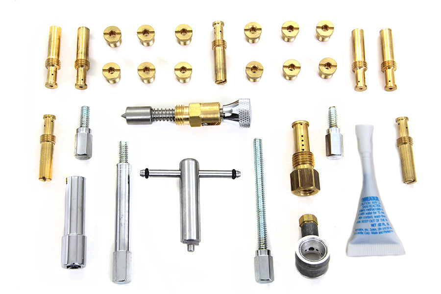 HARLEY ZollE Zoll-Vergaser-Upgrade-Kit passend für 0- Custom, Anwendung für S&S E Vergaser
