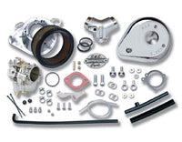 HARLEY S&S 1-7/8 Zoll Super E Vergaser-Kit Passend für 1999-2017 FXST, 1999-2017 FLST, 1999-2017 FXD,