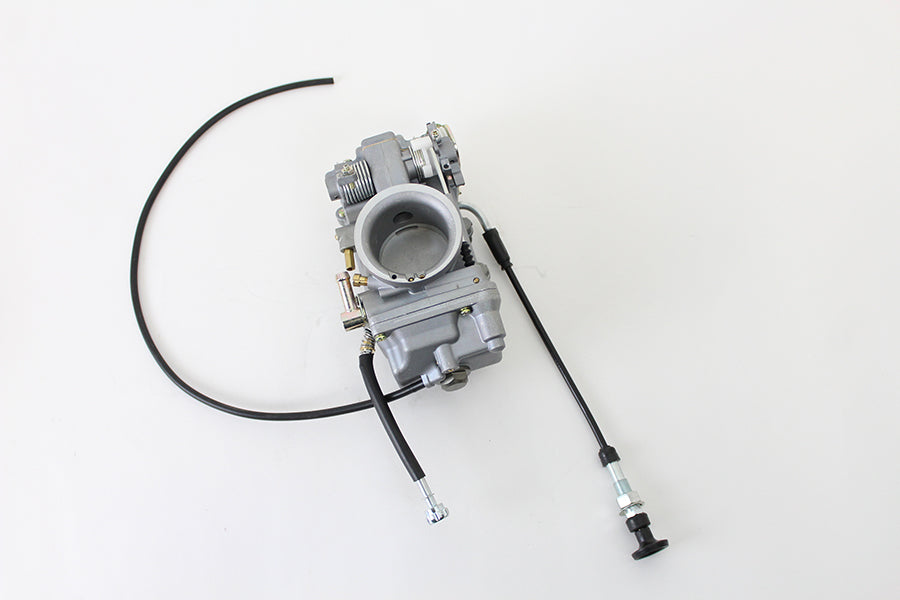 HARLEY OKO 45mm Flachschiebervergaser Natur Passend für 1990-1999 FLST, 1990-1999 FXST, 1990-1998 FXD,