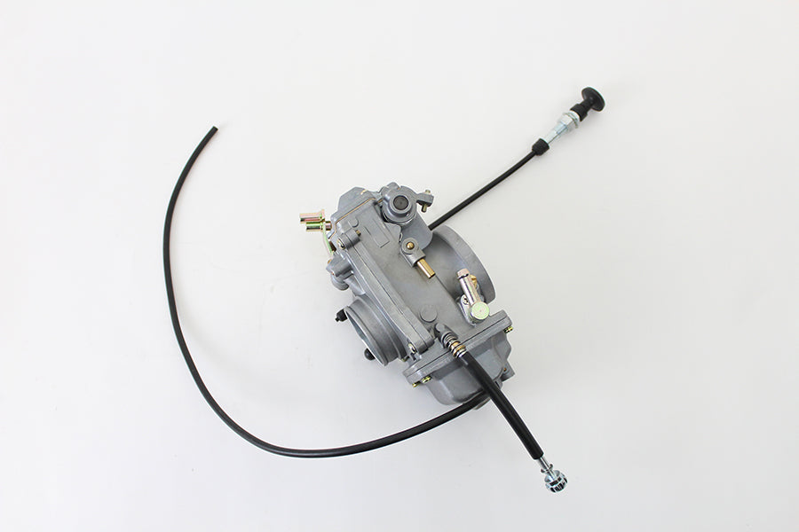 HARLEY OKO 45mm Flachschiebervergaser Natur Passend für 1990-1999 FLST, 1990-1999 FXST, 1990-1998 FXD,