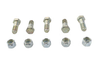 HARLEY Kettenrad Schrauben- und Muttern-Kit verzinkt passend für 1973-1984 FX, 1973-1984 FL, 1979-1990 XL, 19