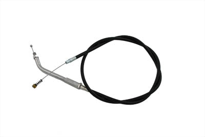 HARLEY schwarzer Leerlaufzug mit 45°-Winkelstück, passend für 1981-1984 FX, 1981-1984 FLH, 1986-1989 FLST,