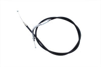 HARLEY Gaszug schwarz mit 90°-Winkelstück passend für 1974-1980 FL, 1974-1980 FX, 1974-1980 XL