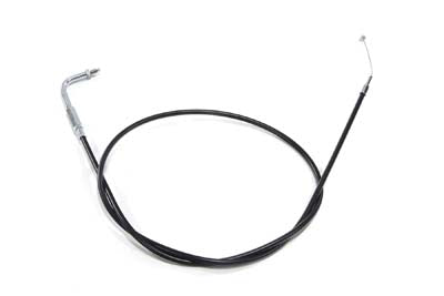 HARLEY 45 Zoll schwarzer Gaszug Passt für 1974-1980 FL, 1974-1980 FX, 1974-1980 XL,