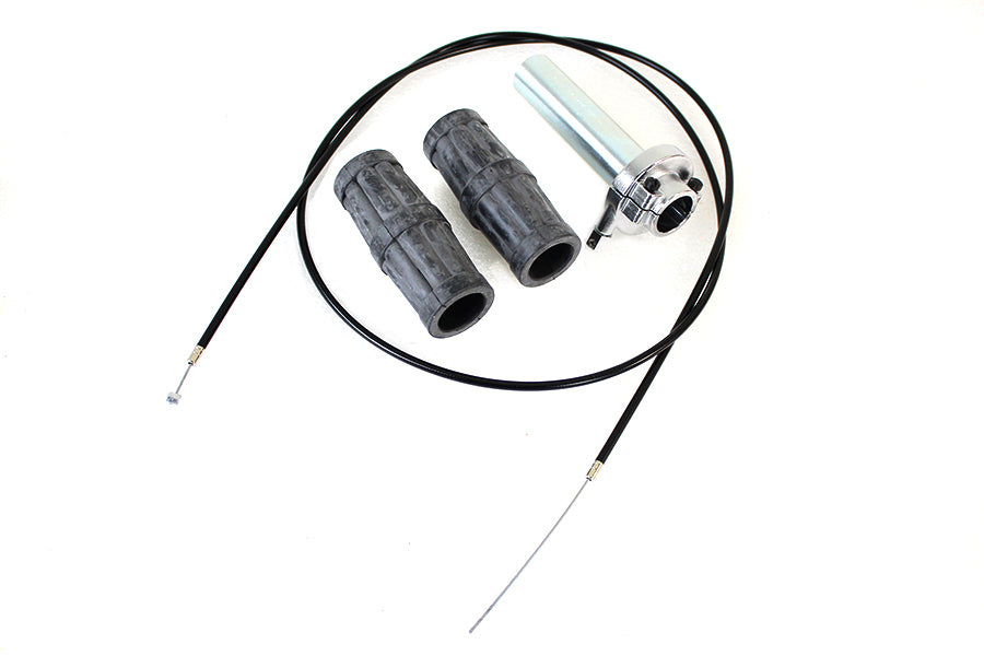 HARLEY Beck 1/4 Zoll Gasgriff-Kit Passend 0-  Zoll Custom, Anwendung
