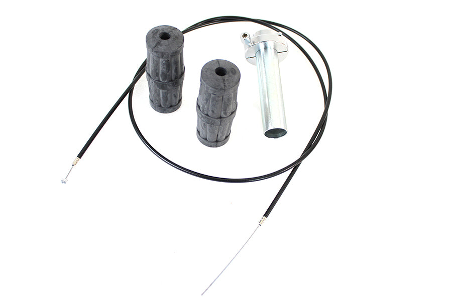 HARLEY Beck 1/4 Zoll Gasgriff-Kit Passend 0-  Zoll Custom, Anwendung