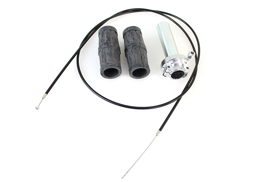 HARLEY Beck 1/4 Zoll Gasgriff-Kit Passend 0-  Zoll Custom, Anwendung