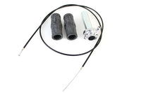 HARLEY Beck 1/4 Zoll Gasgriff-Kit Passend 0-  Zoll Custom, Anwendung