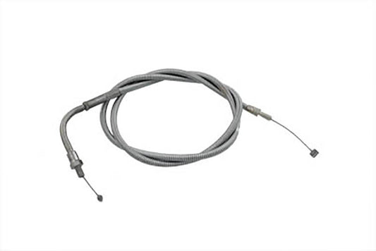 HARLEY Gaszug Spiral, verchromt Passt auf 1976-1980 FL, 1976-1980 FX, 1976-1980 XL,