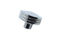 HARLEY Vergaser Choke-Knopf Chrom Passend für 1989-2006 FXST, 1989-2006 FLST,