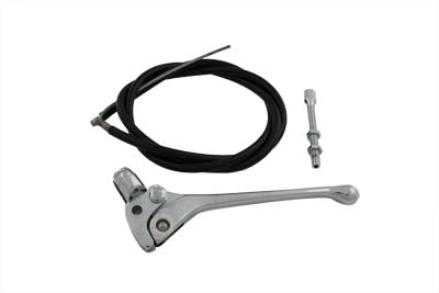 HARLEY Bremshebel-Seilzugkit verchromt passend für 1965-1972 FL,