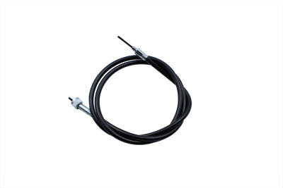 HARLEY 42-1/2 Zoll schwarzes Tachometerkabel Passend für 1987-1988 FLHTC, 1987-1987 FLHT, 1984-1995 FXST,