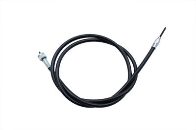 HARLEY 44-1/2 Zoll schwarzes Tachometerkabel Passend für 1987-1988 FLHTC, 1987-1987 FLHT, 1984-1995 FXST,