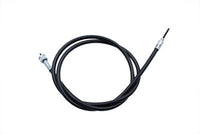 HARLEY 44-1/2 Zoll schwarzes Tachometerkabel Passend für 1987-1988 FLHTC, 1987-1987 FLHT, 1984-1995 FXST,