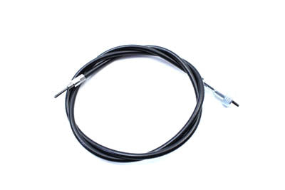HARLEY 49 Zoll schwarzes Tachometerkabel Passend für 1987-1992 FXR, 1984-1987 FXRS, 1984-1986 FXSB, 197
