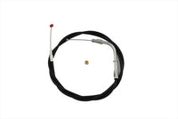 HARLEY 44,50 Zoll schwarzes Gaszugkabel passend für 1996-2001 FLHR, 1996-2001 FLHT,