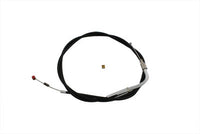 HARLEY 44.75 Zoll schwarzes Leerlaufseil Passend für 1996–2001 FLHR, 1996–2001 FLHT,