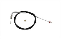 HARLEY 34.375 Zoll Schwarzer Gaszug Passend für 1996-UP FLST, 1996-2017 FXD, 1996-2017 FXDWG, 199