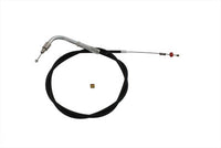 HARLEY 34,50 Zoll schwarzer Leerlaufzug Passend für 1996-UP FLST, 1996-2017 FXD, 1996-2017 FXDWG, 1996-UP