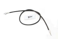HARLEY 40 Zoll schwarzes Tachometerkabel Passend für 1984-1987 XLH, 1984-1985 XL, 1983-1985 XR,