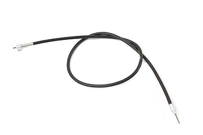 HARLEY 40 Zoll schwarzes Tachometerkabel Passend für 1984-1987 XLH, 1984-1985 XL, 1983-1985 XR,